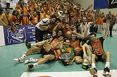 El CAI Teruel campeón de la Superliga nacional de Voleibol